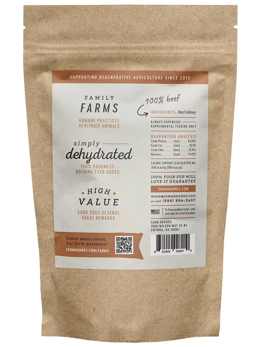 Dehydrated Beef Kidney Dog Treats product image 2
