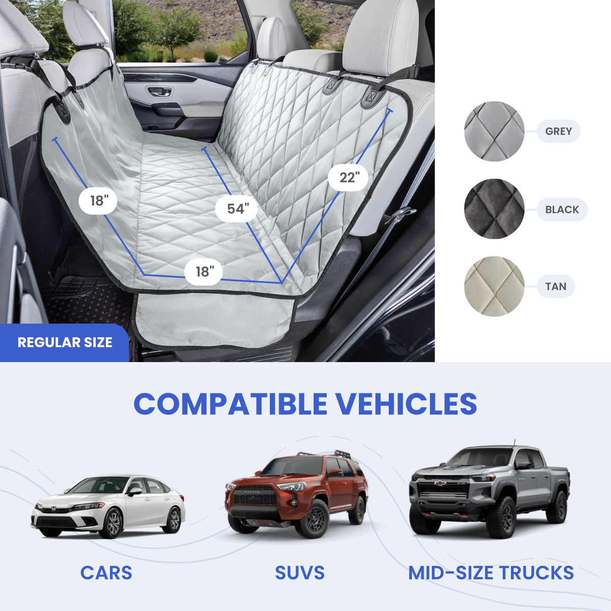 Dog Car Seat Cover product image 2