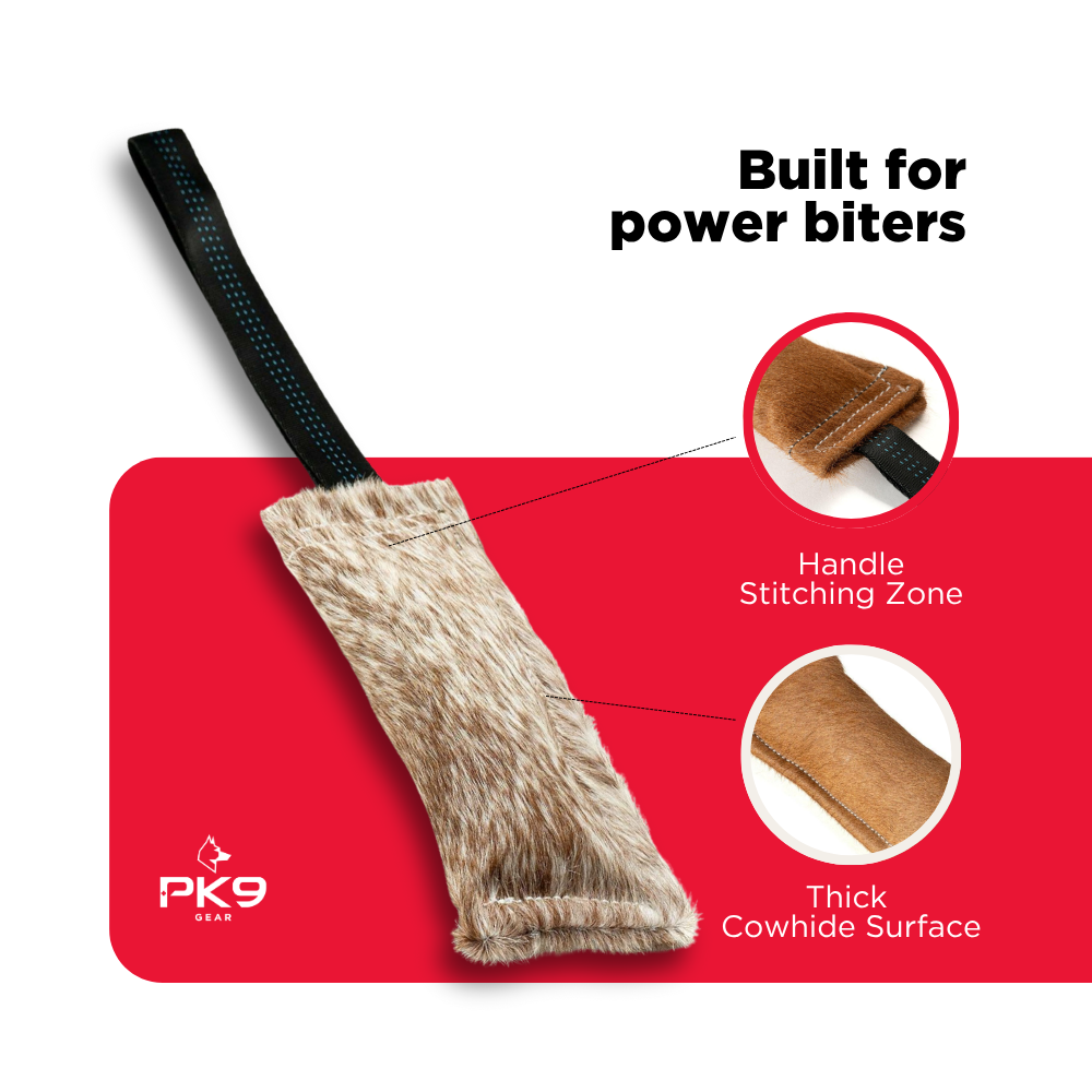 Cowhide Dog Tug Toy product image 2