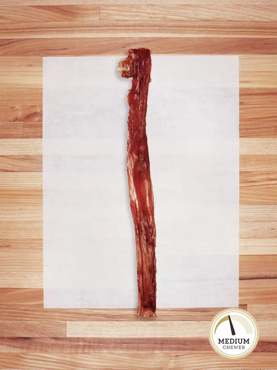 Grass-Fed Beef Bully Sticks for Dogs, Dehydrated No-Odor Chews in 3–5, 6–7 and 11–12 Inch Sizes source image 3