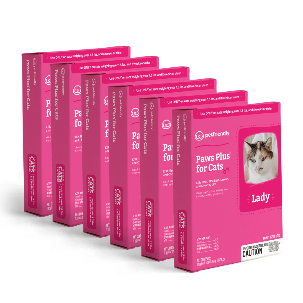 Flea and Tick Prevention for Cats, Routine Parasite Care in Single, 3-Pack and 6-Pack Quantities product image 3