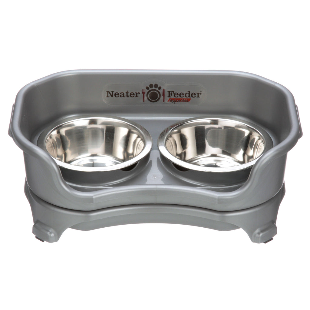 Elevated Mess-Proof Pet Feeding Station, Spill-Containment Design and Dishwasher-Safe Stainless Steel Bowls source image 3