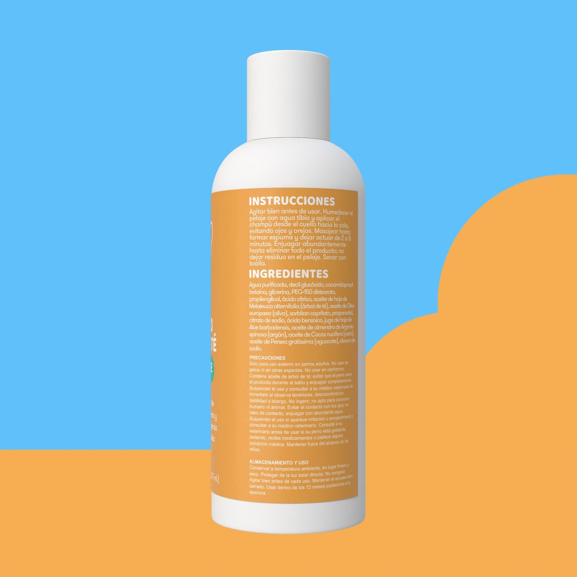 Tea Tree Dog Shampoo for Adult Dogs, Sulfate-Free Cleansing Formula in 8, 12 and 16 oz Sizes source image 3