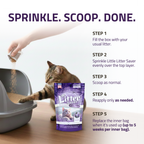 Cat Litter Box Deodorizer, Lavender Slow-Release Granules in a Three Pack for Up to 15 Weeks of Freshness source image 3