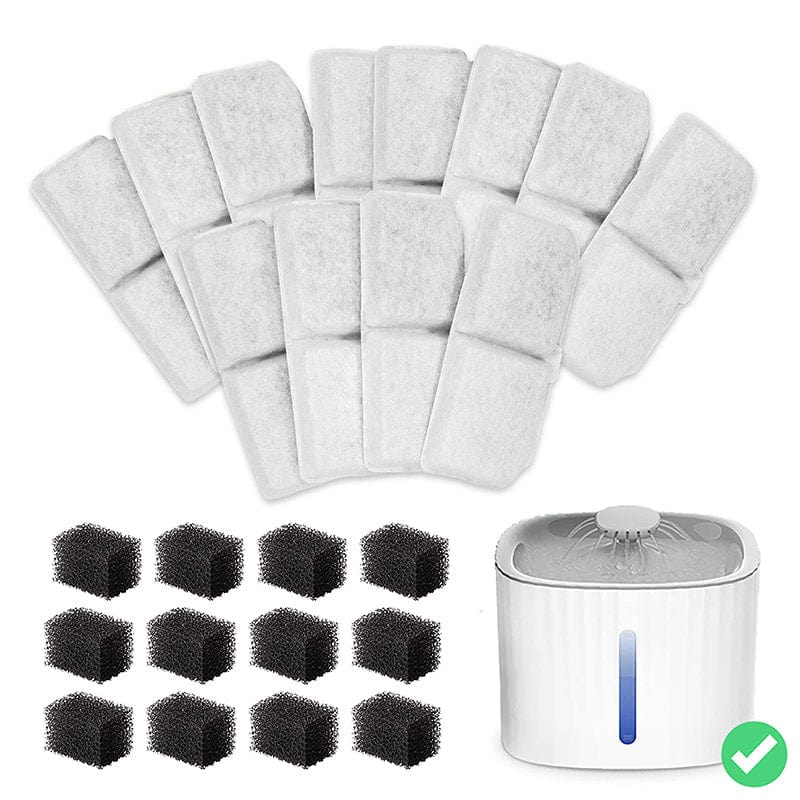 Triple-Filtration Cat Water Fountain Replacement Filters for Fresher Everyday Drinking Water source image 3