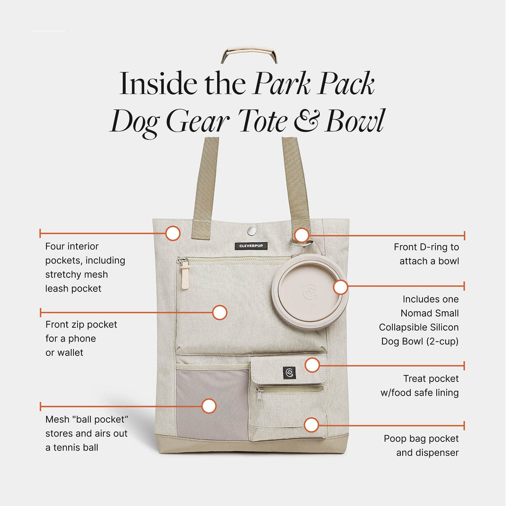 Dog Gear Tote Bag for Organized Park Trips and Travel, Designed in Four Everyday Colors for Daily Outings source image 3