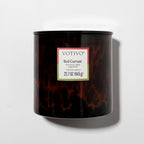 Tortoiseshell Scented Candle in Red Currant, 22.7 oz Soy Blend Wax with Paper and Cotton Wicks source image 3