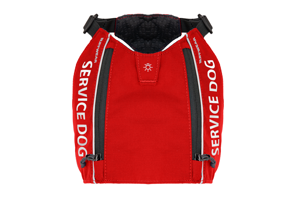 Service Dog Identification Vest, Lightweight Five-Point Fit with Reflective Trim and Zipper Pocket source image 3