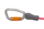 Reflective Rope Dog Leash for Everyday Walks, Auto-Locking Swivel Carabiner in Two Rope Diameters source image 3