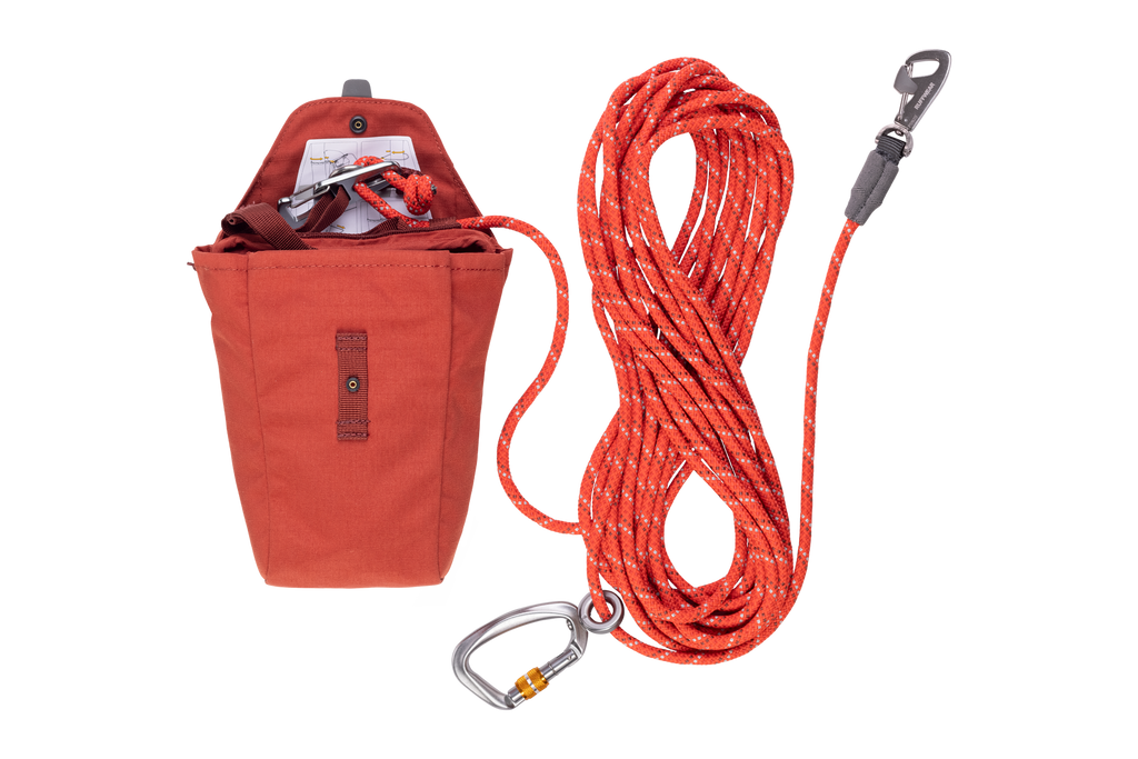 Campsite Dog Hitching System, 28.5 Foot Rope and Packable Hardware Kit for Secure Car Camping Setups source image 3