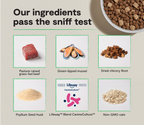Grass-Fed Beef Dog Kibble with Freeze-Dried Raw Cubes and Probiotics, Complete Recipe for All Life Stages source image 3