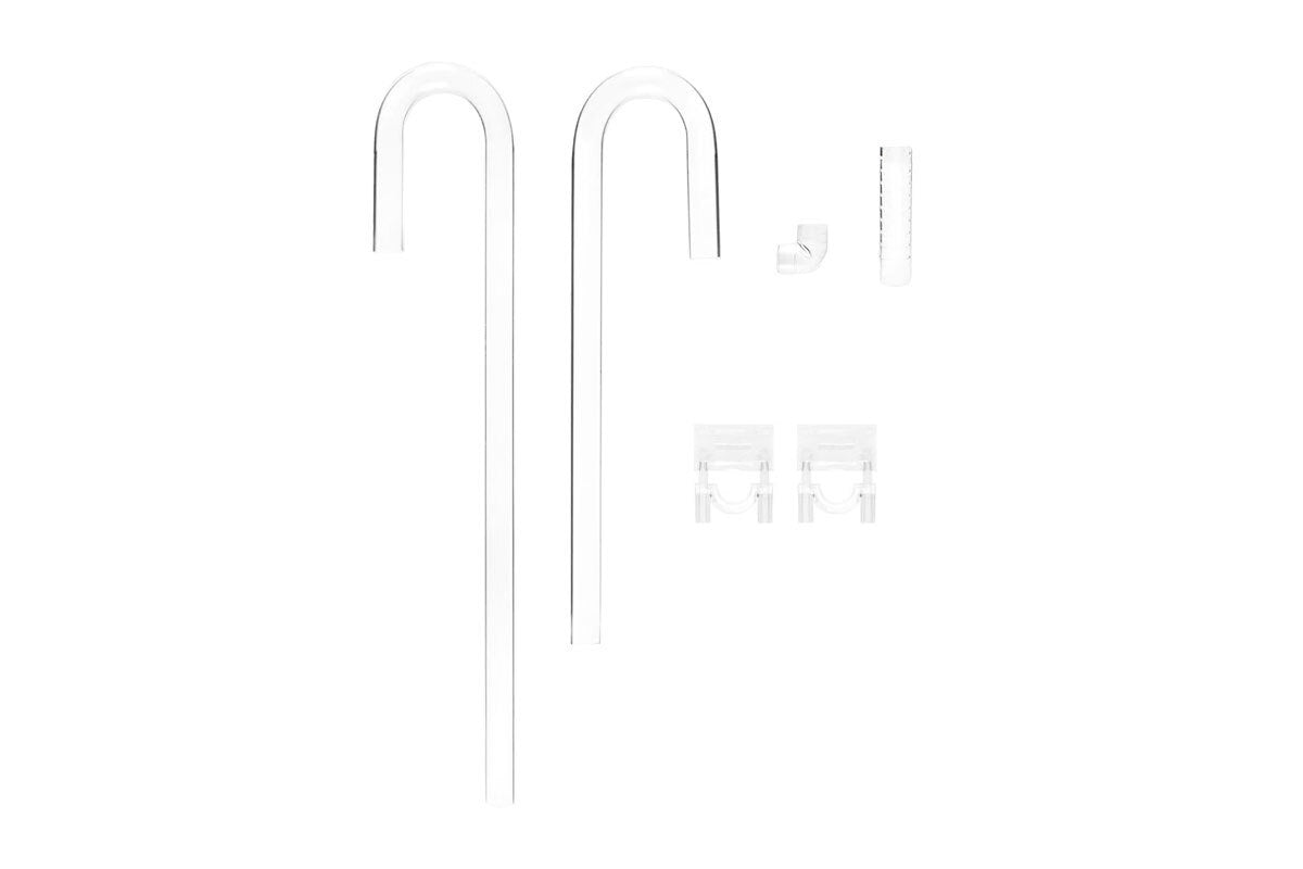 External Aquarium Canister Filter, High-Flow Quiet System Including Adjustable Lily Pipes and Filter Media source image 3