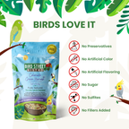 Cookable Parrot Food Blend, Three-Minute Whole-Grain Recipe Featuring Fruit and Vegetables for Daily Feeding source image 3