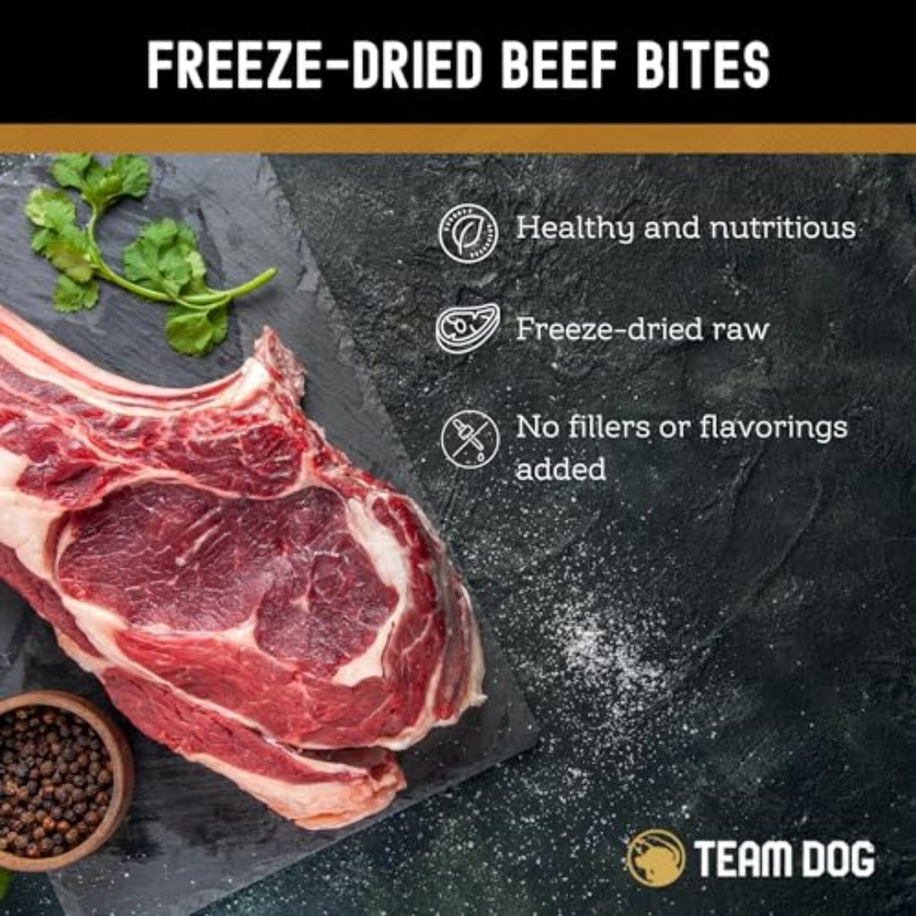 Freeze-Dried Beef Dog Treats for Training with USA-Sourced Meat and a Crunchy Bite-Sized Texture product image 3