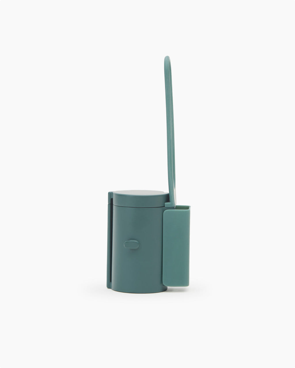 Silicone Dog Waste Bag Holder, One-Handed Dispenser with Dual Leash Attachments and 45 Included Bags source image 3
