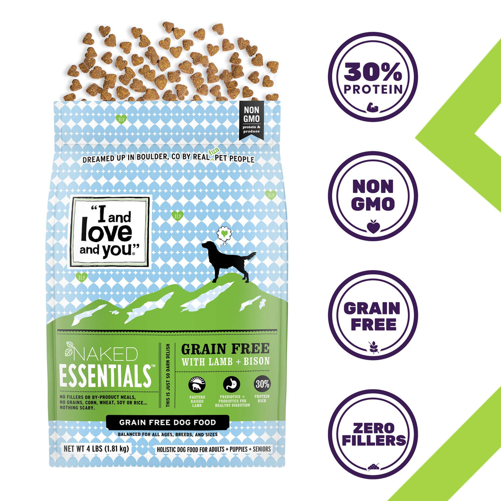 Lamb and Bison Grain-Free Dry Dog Food, Protein-Rich Kibble for Everyday Adult Dog Nutrition source image 3