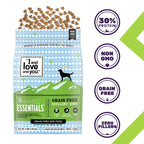 Lamb and Bison Grain-Free Dry Dog Food, Protein-Rich Kibble for Everyday Adult Dog Nutrition source image 3
