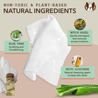 Extra Large Dog Grooming Wipes for Paws, Fur and Skin, Convenient Cleanup Between Regular Baths source image 3