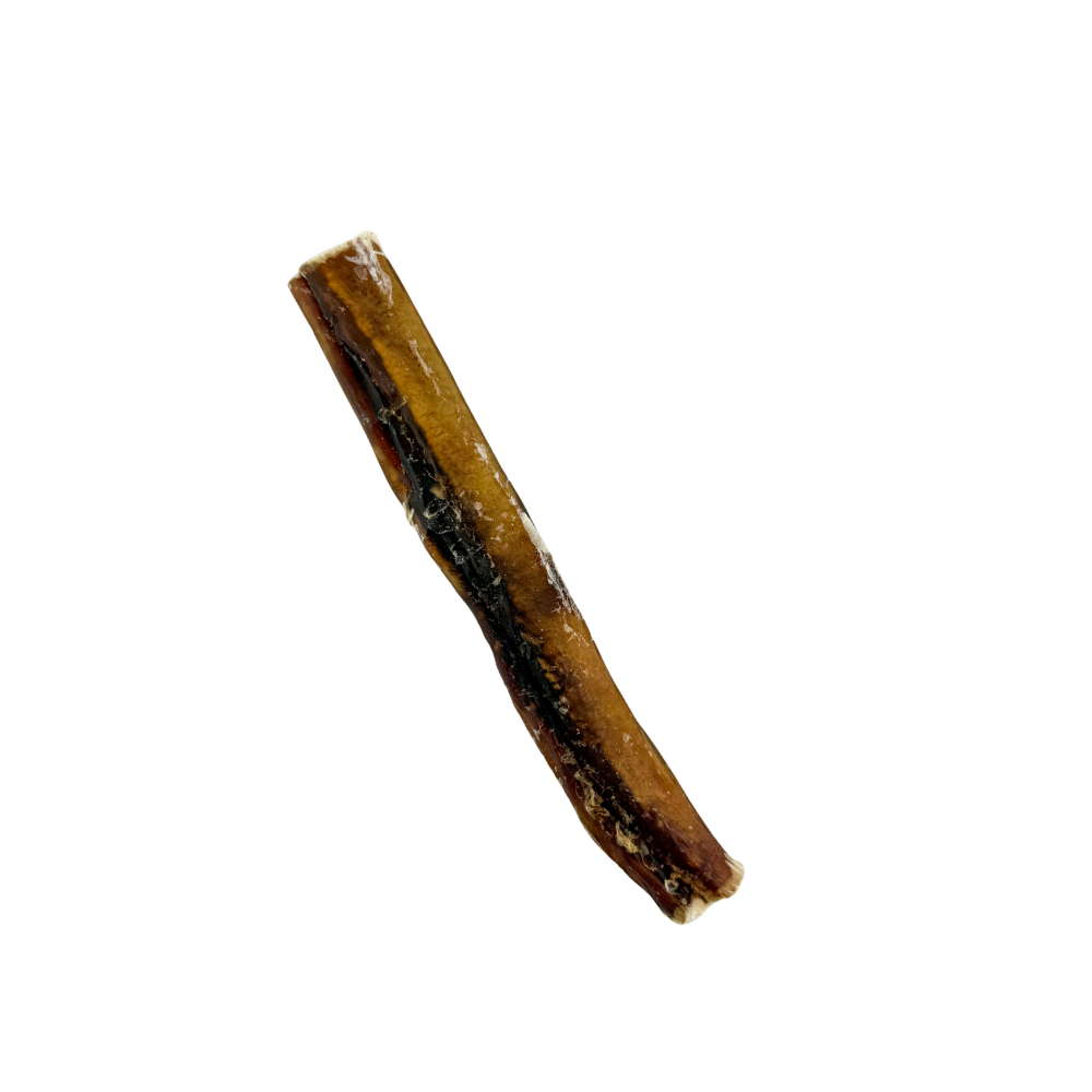 Grass Fed Bully Stick Dog Chews Made from USA Beef, Available in Five, Ten and Forty Count Packs source image 3