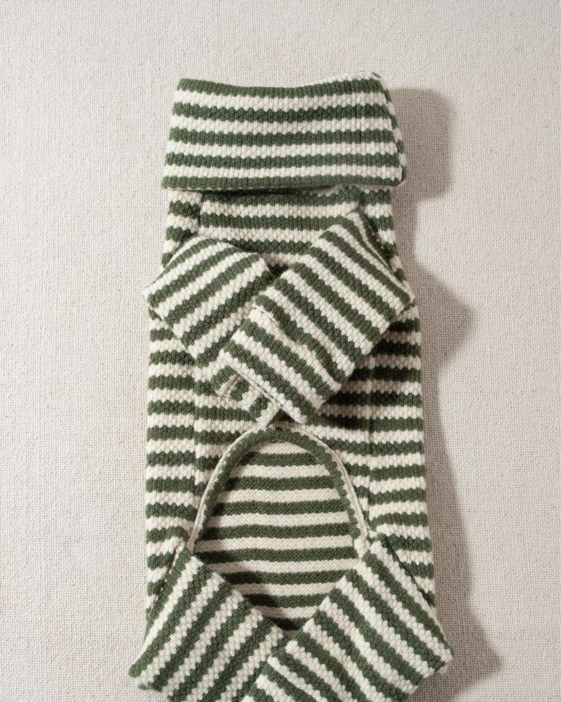 Striped Knit Dog Onesie product image 3