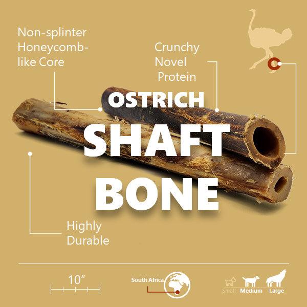 Ostrich Shaft Bone Dog Chew product image 3