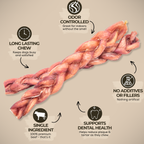12-Inch Thick Braided Bully Sticks product image 3