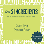 Crunchy Duck Liver Dog Treats product image 1