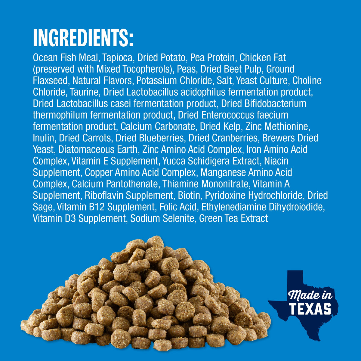 Grain-Free Ocean Fish Dry Dog Food product image 3