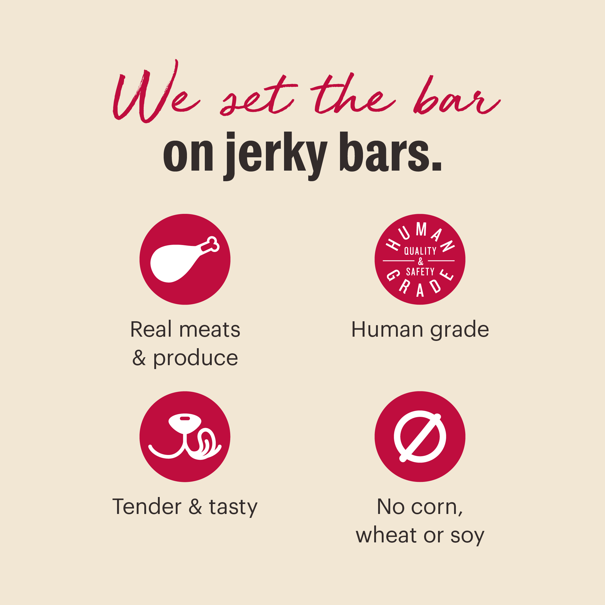 Beef Jerky Dog Treat Bars product image 3