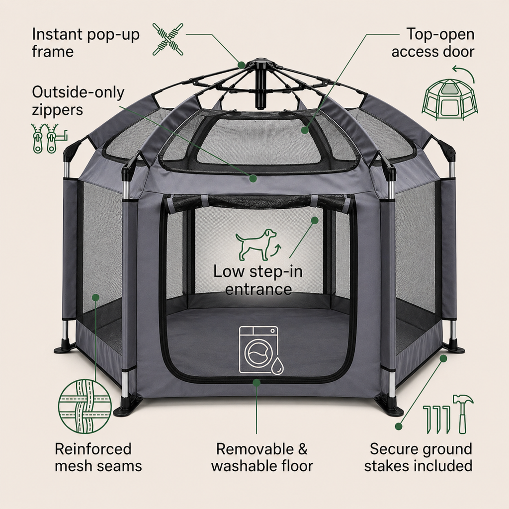 Portable Dog Playpen product image 3