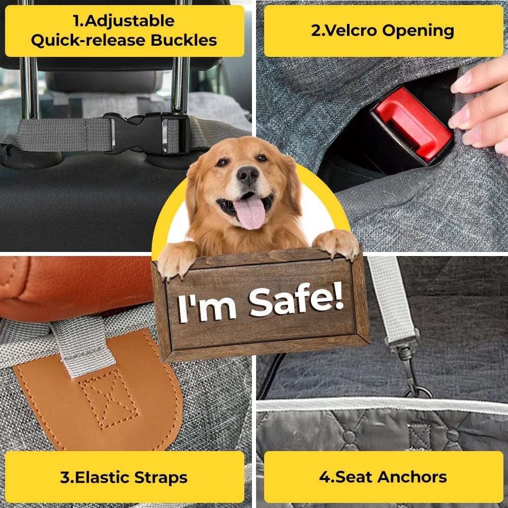 Dog Car Seat Cover product image 3