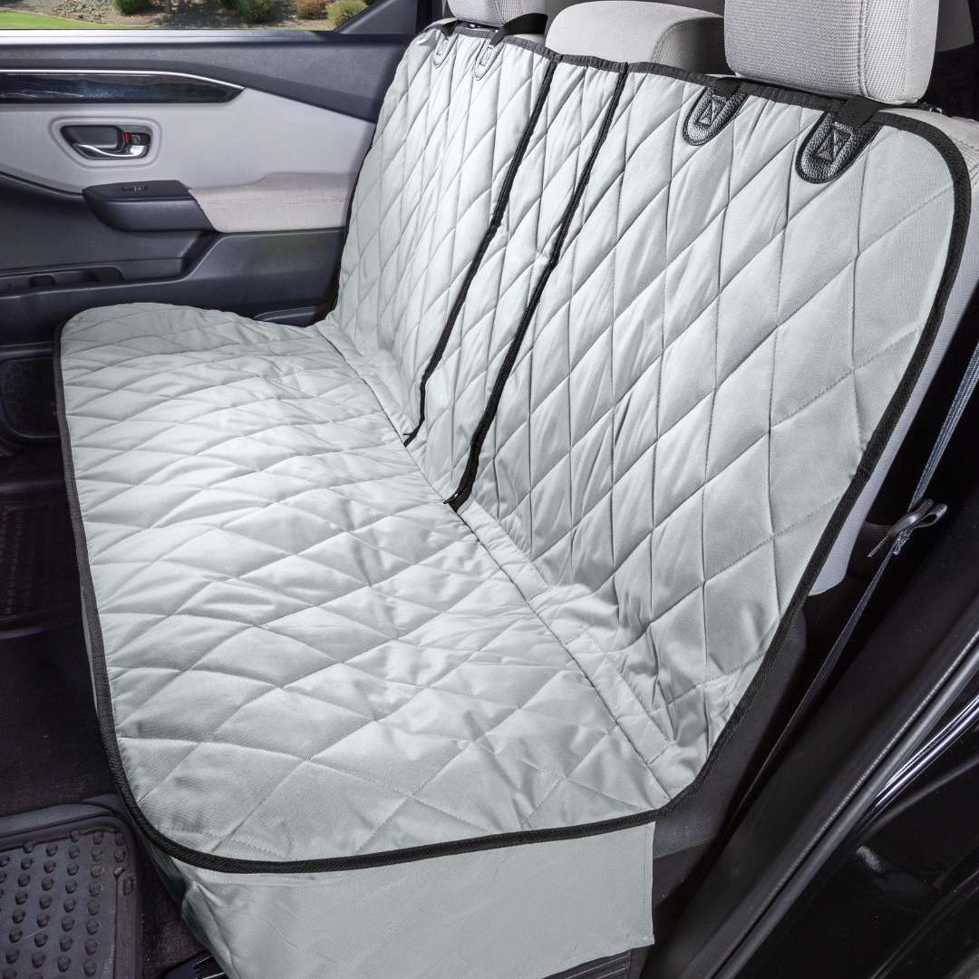 Split Rear Seat Dog Cover for Fold-Down Seats, 54-Inch Waterproof Non-Slip Protector in Four Colors source image 4