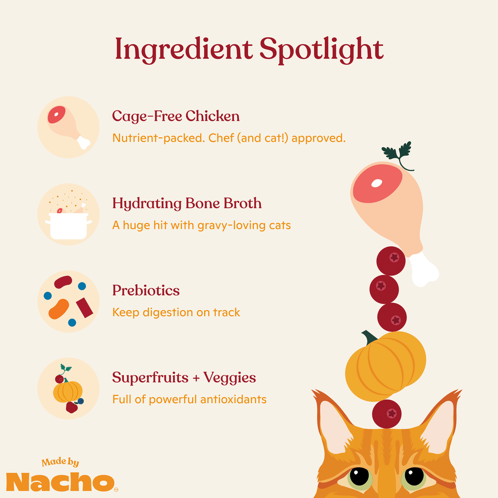 Minced Chicken Wet Cat Food in Bone Broth Gravy for Hydration and Complete Balanced Daily Nutrition product image 4
