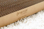Rectangular Cat Scratcher Pad, Double-Sided Heavy-Duty Corrugate Board Sized 17 x 10 Inches for Lounging source image 4