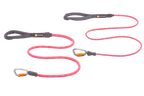 Reflective Rope Dog Leash for Everyday Walks, Auto-Locking Swivel Carabiner in Two Rope Diameters source image 4