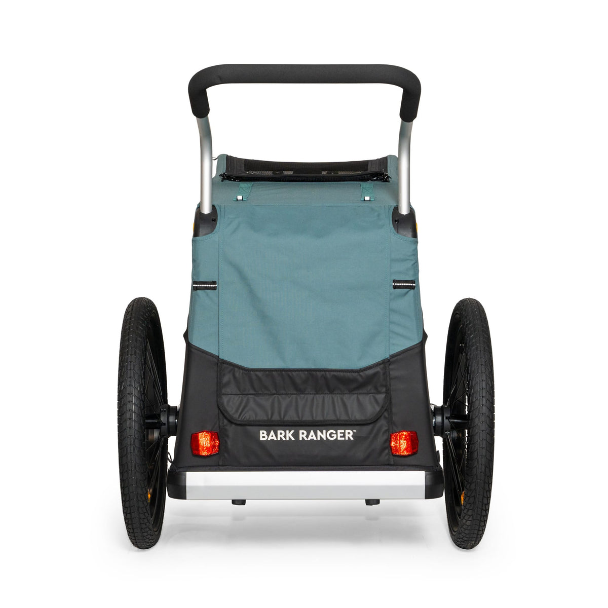 Convertible Dog Bike Trailer and Stroller for Medium or Large Dogs, Roll-Up Windows and 75- or 100-Lb Capacity source image 4
