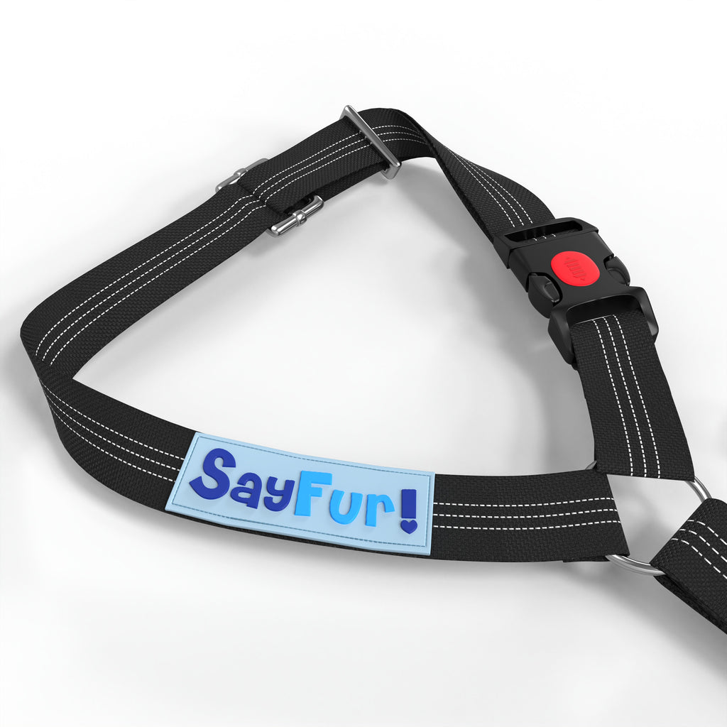 Headrest Dog Seat Belt Restraint for Vehicle Travel with Adjustable Length and Harness Attachment product image 4