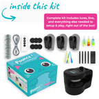 Indoor Pet Lure Course for Cats and Small Dogs, Automatic 10-Minute Play, USB-C Power and Magnetic Pulleys source image 4