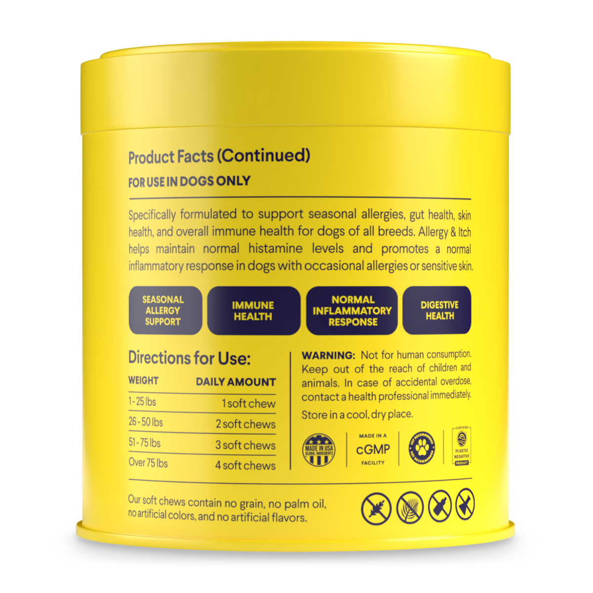 Dog Allergy and Digestive Supplement Bundle, Soft Chews for Seasonal Comfort and Everyday Gut Support source image 4