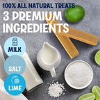 Himalayan Yak Cheese Dog Chews, Three-Ingredient Long-Lasting Milk Sticks in 3-Pack, 5-Pack or 3 lb Sizes source image 4