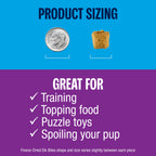 Freeze-Dried Elk Dog Food and Treat Bites in 5 oz and 16 oz Bags, Complete Recipe for All Life Stages source image 4