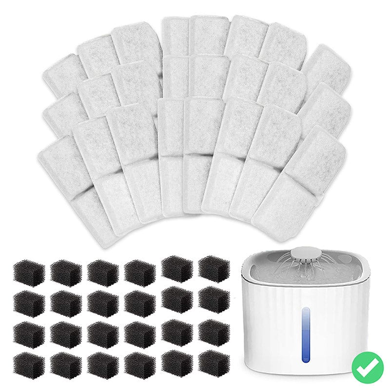 Triple-Filtration Cat Water Fountain Replacement Filters for Fresher Everyday Drinking Water source image 4