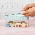 Frozen Pet Treat Storage Container, Stackable Recyclable Plastic Bin with Lid for Homemade Treat Molds source image 4