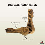 Dental Brush Chews for Dogs, Ridged Limited-Ingredient Treats in Small or Large Packs for Daily Oral Care source image 4