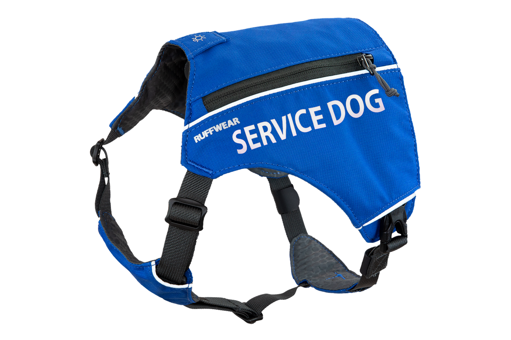 Service Dog Identification Vest, Lightweight Five-Point Fit with Reflective Trim and Zipper Pocket source image 4