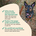Sweet Potato Dental Chews for Dogs, Mint-Flavored 24 oz Bag for Natural Abrasion and Fresher Breath source image 4