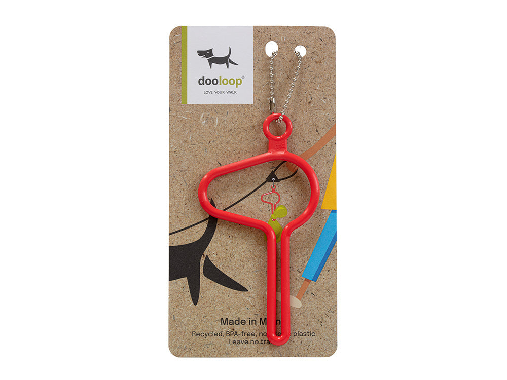 Hands-Free Dog Waste Bag Holder for Leashes and Backpacks, Recycled Plastic Clip in Eleven Colors source image 4