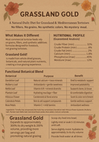 Hay-Based Tortoise Food, 12 oz High-Fiber Grassland Grazing Blend That Soaks Soft in Minutes source image 4