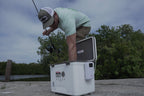 Rechargeable Live Bait Aerator Pump for Large Buckets, Dual Magnetic Motors with Up to 72-Hour Runtime source image 4