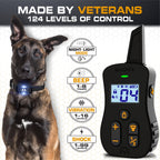 Remote Dog Training Collar for Long-Range Sessions, Waterproof Receiver with 124 Adjustable Levels source image 4
